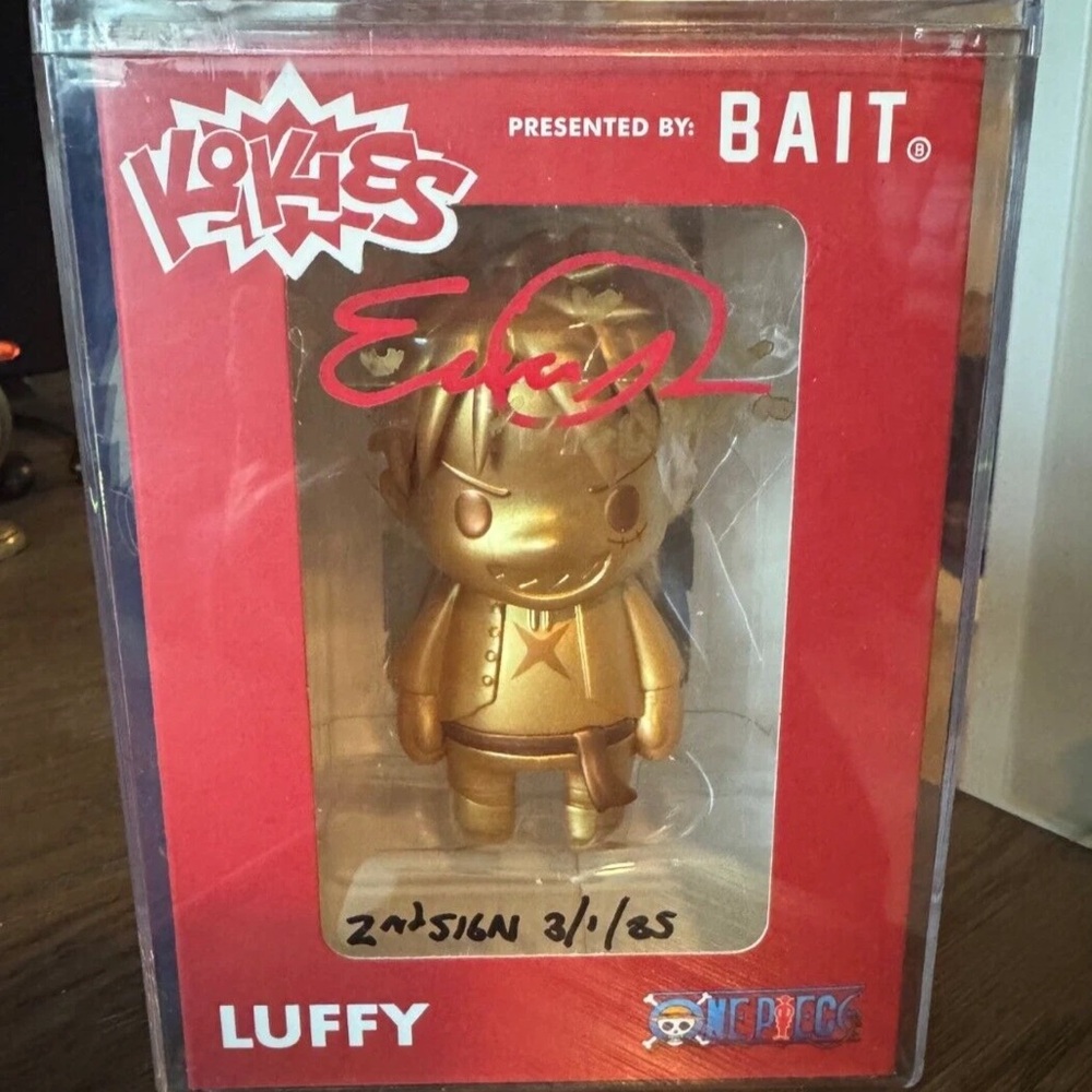 Onepiece Gold Luffy Action Figure